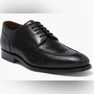 Allen Edmonds Watson Leather Derby Black Oxford Shoes Timeless Design NWOT